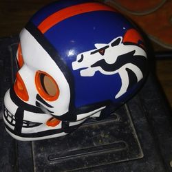 Day Of The Dead Broncos Helmet 