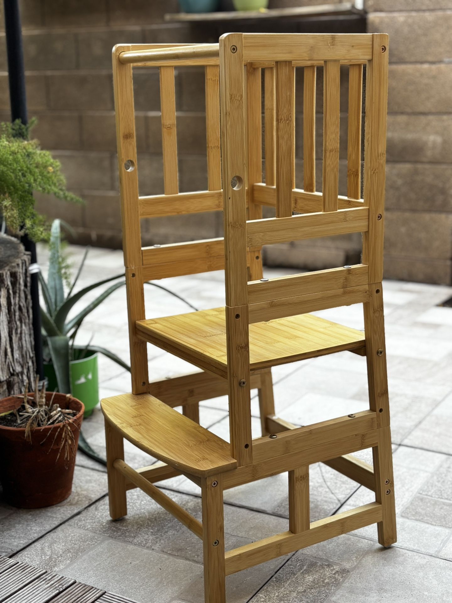 Solid Wood Toddler/kids Step Stool