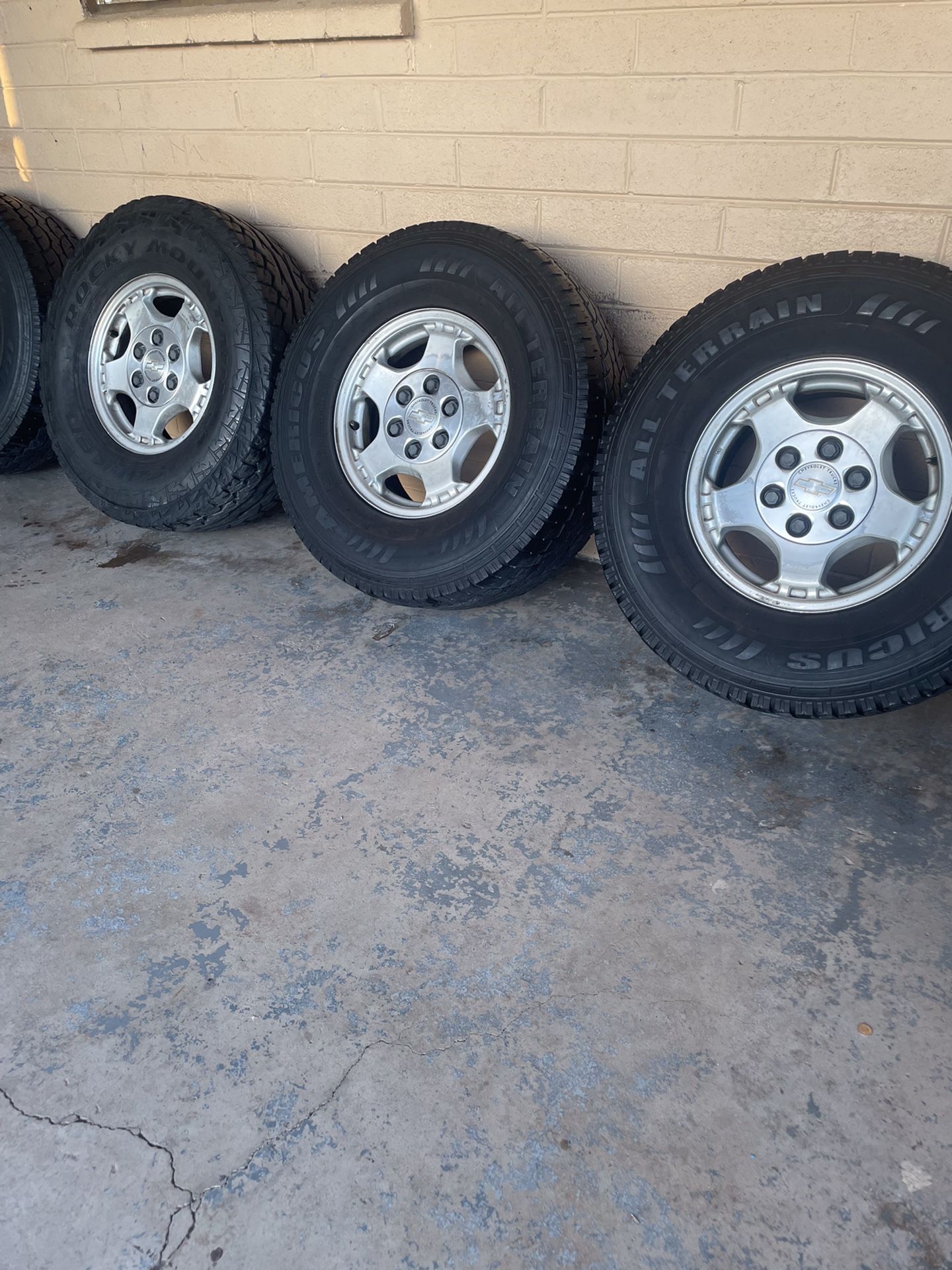 Chevy Silverado rims and tires for Sale in Phoenix, AZ - OfferUp