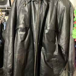 Jv Bad Boys Leather Jacket Size Large 
