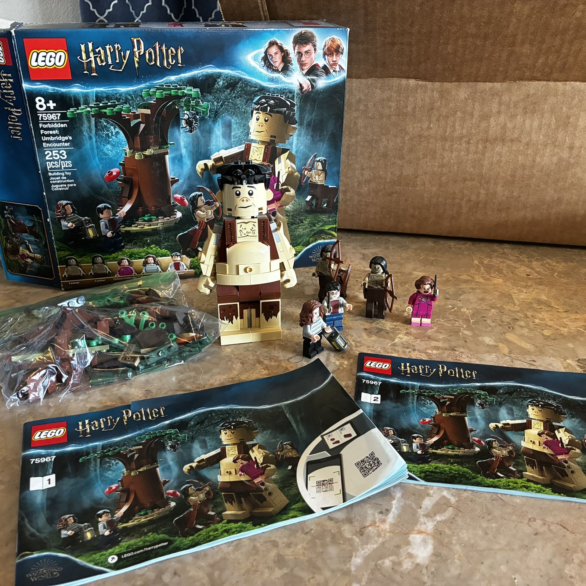 Harry potter Lego Forbidden forest #75967
