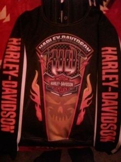 No Tag Harley   Davidson I Wanna Say It's A LARGE