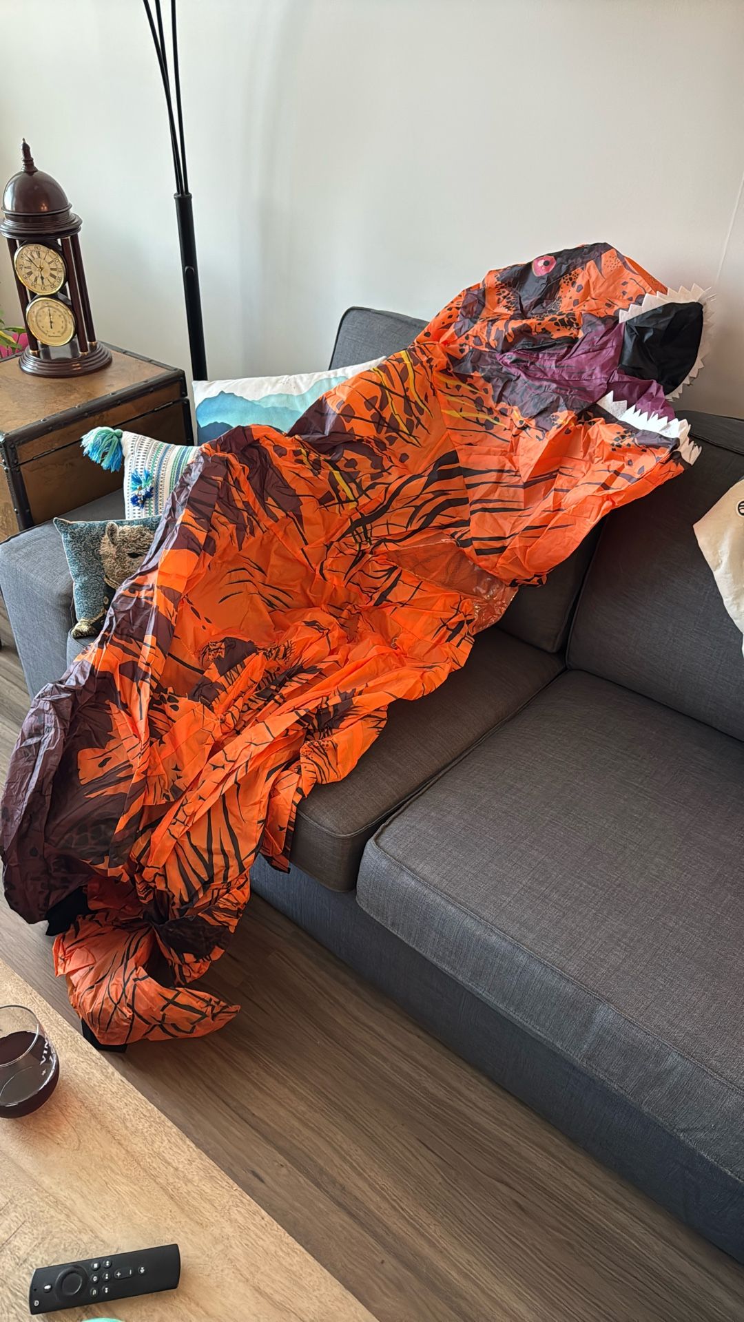 Inflatable Dinosaur Costume