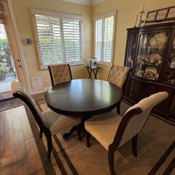 Dining Table And Six Chairs 