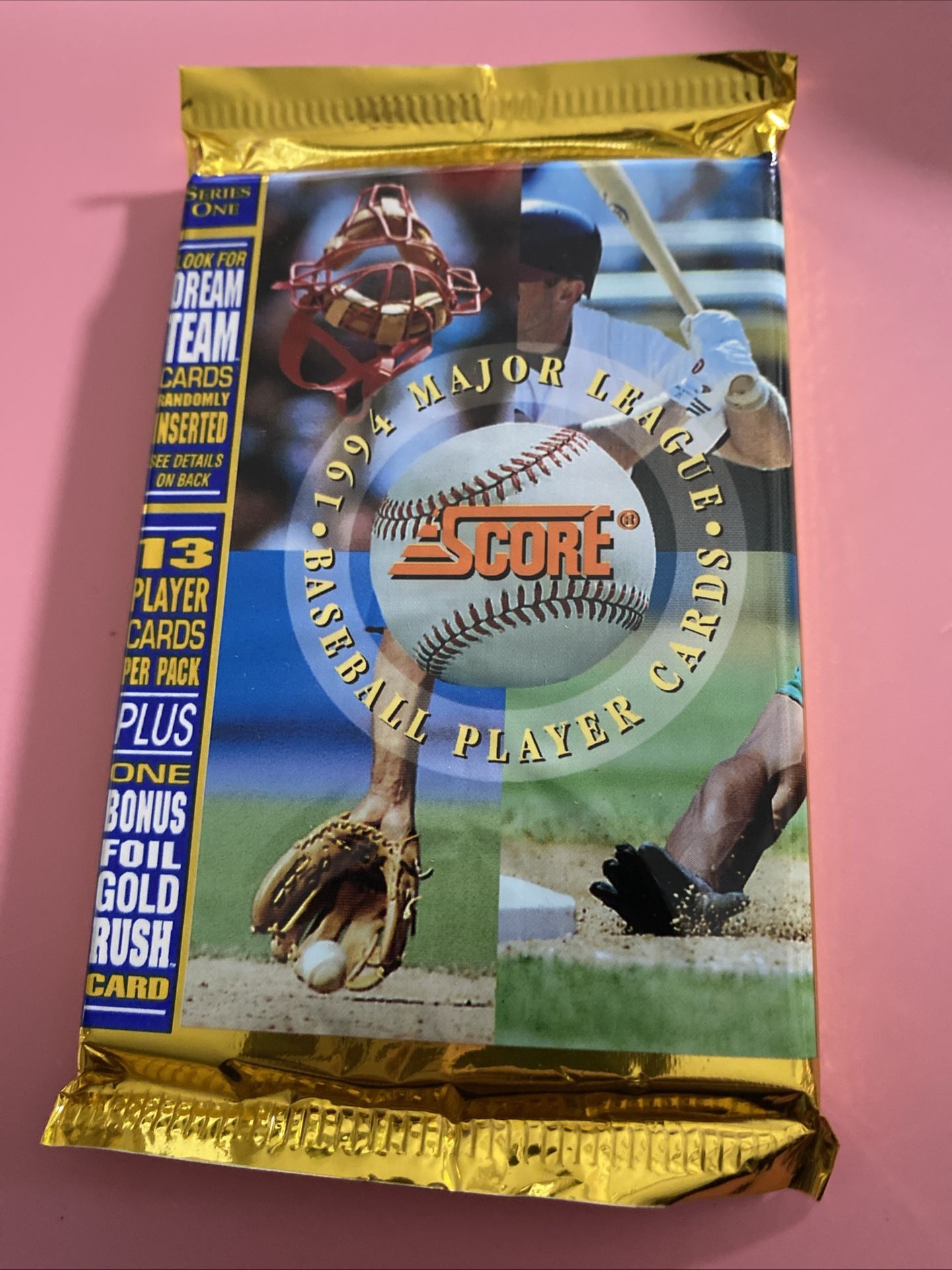 1994 Score Series 1 Baseball Hobby Box Gold Rush Sealed