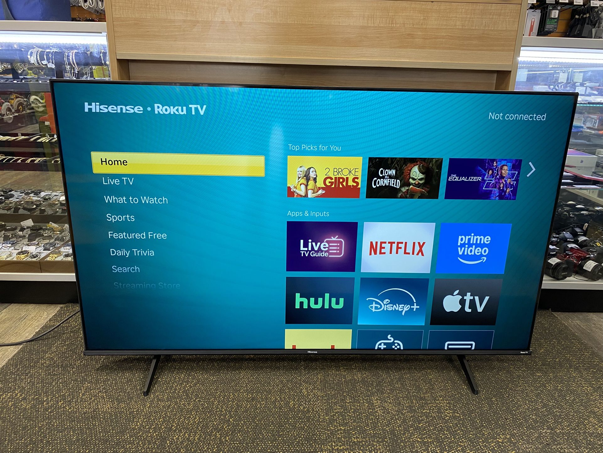 HISENSE 58R6E5 58" 4K UHD ROKU TV