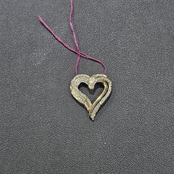 10kt YG Small Diamond Heart Pendant. (C-5) ASK FOR RYAN. #(contact info removed)04