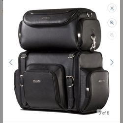 Tourmaster Coaster SL (XL) Sissybar Motorcycle Saddle Bags