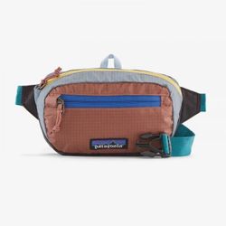 Patagonia ULTRALIGHT BLACK HOLE MINI HIP PACK - PATCHWORK/OBS PLUM 1L