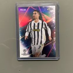 Cristiano Ronaldo Fútbol Soccer Card 
