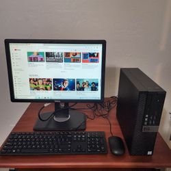 Dell Optiplex 3040-SFF desktopComputer
Core i5-6500 3.2GHz, 
8 GB de RAM
120 GB SDD 
DVDRW, Windows 10 Pro, Microsoft Office installed. Wi-Fi conectio