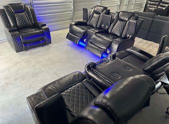 Power Reclining Sofa Set