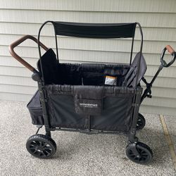Wonderfold Stroller Wagon W2 Luxe With Travel Cover And Pull Handle 