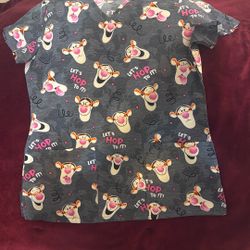 Disney Tigger Scrub Too Size Small