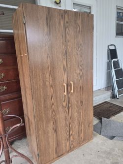 Wood Look Caninet For Storage