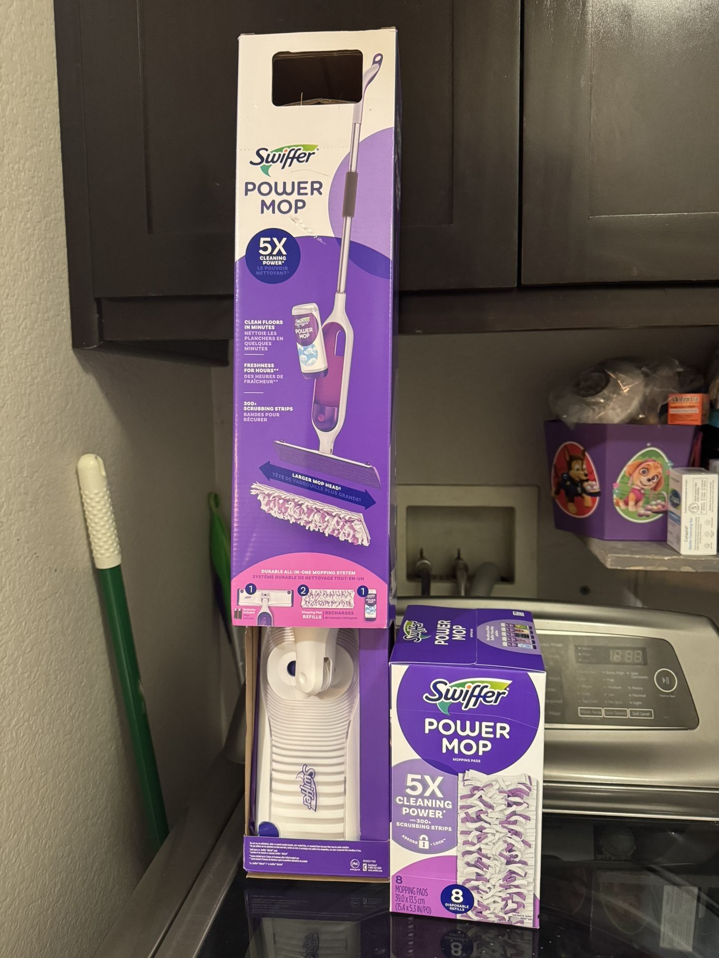 Brand New Swifter Power Mop bundle For $30 (Cash Only)(Price is Firm) (Retail Is $48.26 With Tax)(No Offers)