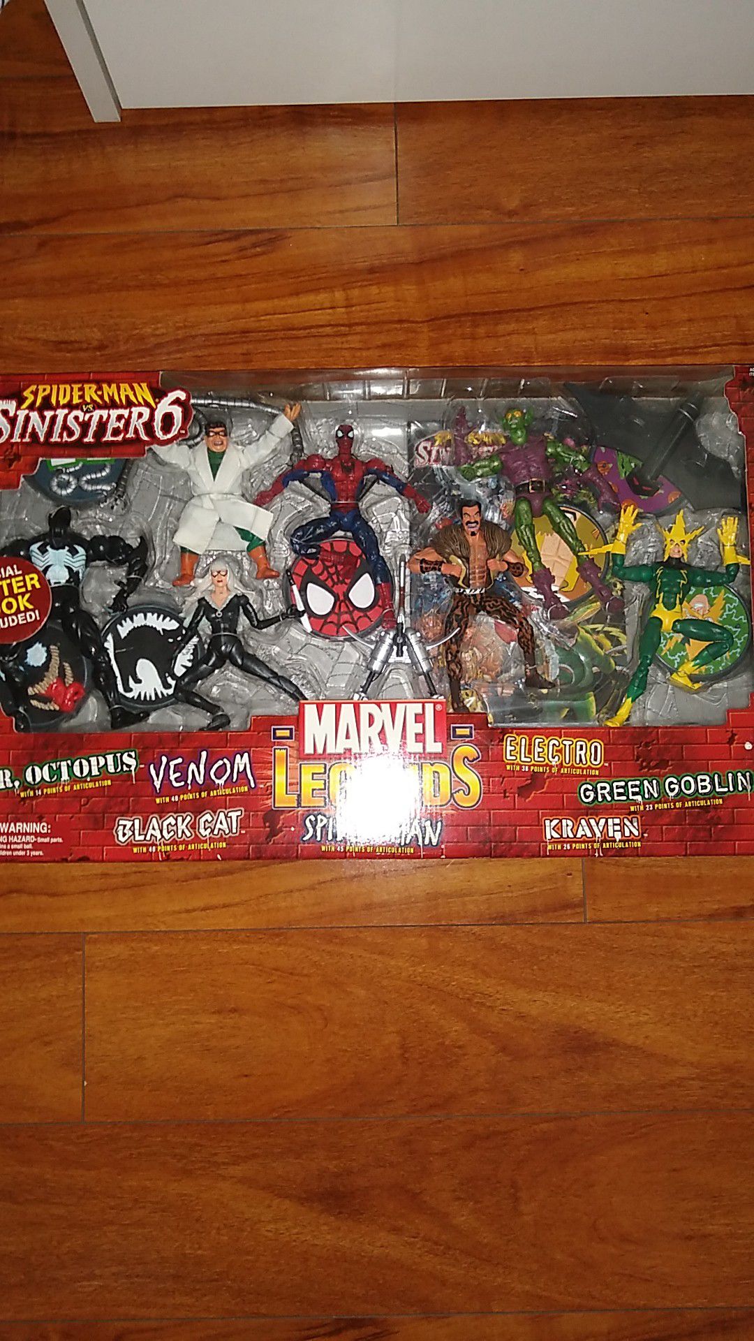 Marvel Legends Sinister 6 box set sealed!