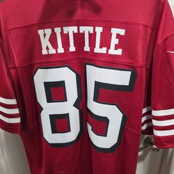 49er kittle Scarlett alternate jersey xxl