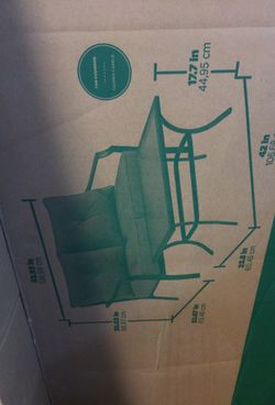 Love seat and coffee table