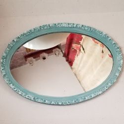 Antique Oval Mirror 