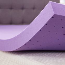 3 Inch Gel Memory Foam Mattress Topper Ventilated Soft Pressure Relieve Mattress Pad