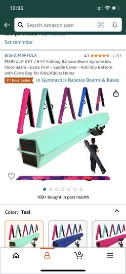 Girls Gymnast Mat