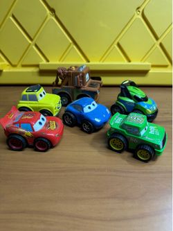 Lot of Disney Cars Used Toys Rev & Go