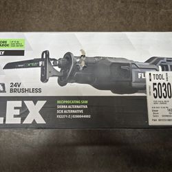 NEW FLEX FX2271 24V 24Volt Brushless Reciprocating Saw Tool Only