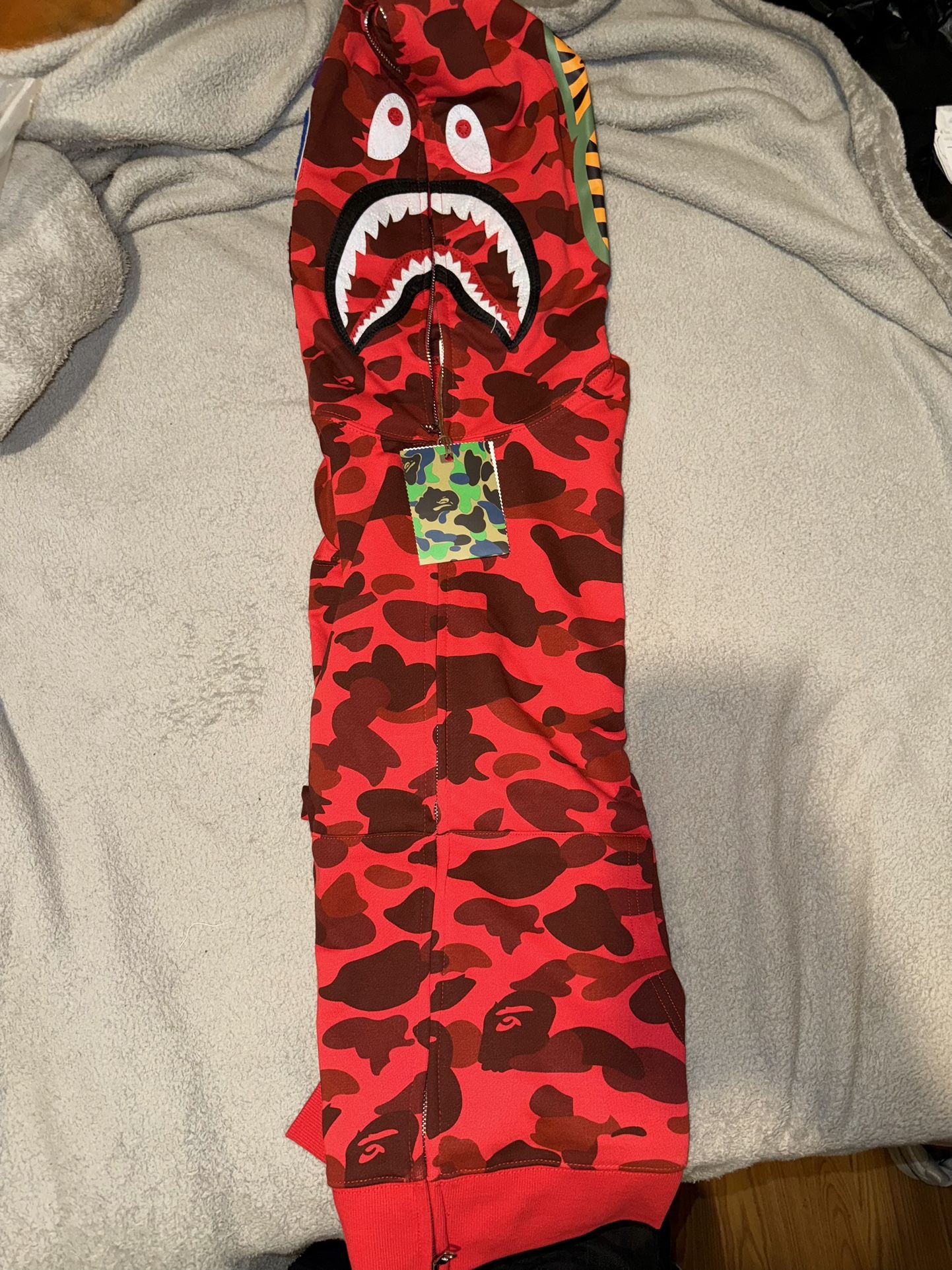 Zip-up Bapesta Hoodie