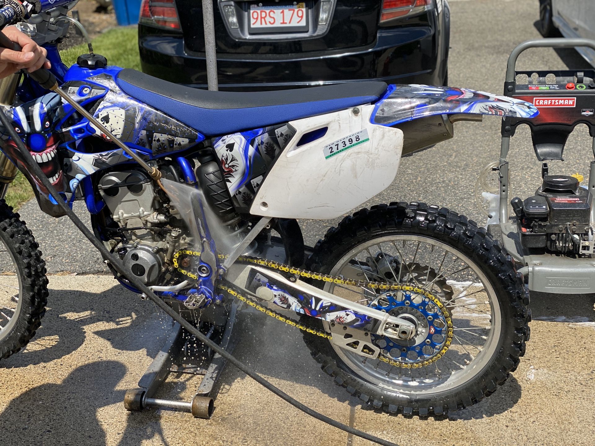 2005 Yamaha yz250f title in hand and bill of sale