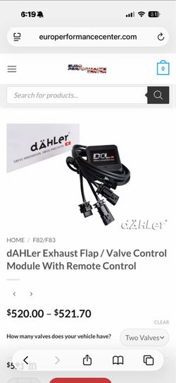 dahler m340/m240 valve controller