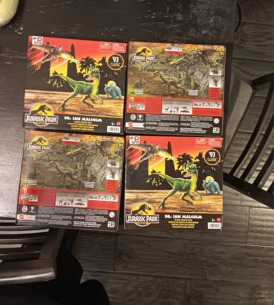Jurassic Park Toy - Jurassic World Toy - Dinosaur Toy Set - Jurassic Dino Toy Pack Set
