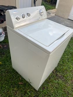 Whirlpool washer big  basket  3 months warranty