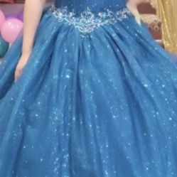 Sweet 15 Sweet 16 Blue Dress