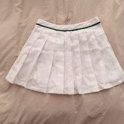 White Tennis Or Golf Skirt 