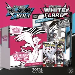 Pokemon Scarlett And Violet Black Volt & White Flare ETB's 