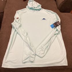 Applebrook Golf Club Folds Of Honor Scales Fishing Hoodie Mens XL New With Tags 