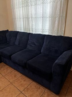 Blue Sectional Sofa for sale