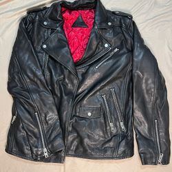 GENUINE German Leather Biker jacket - Men/Women