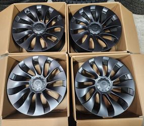 New 20" TESLA MODEL Y Uber turbine wheels rims tires