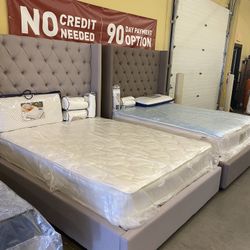 New Upholstered Beds Mattress Set Is Extra