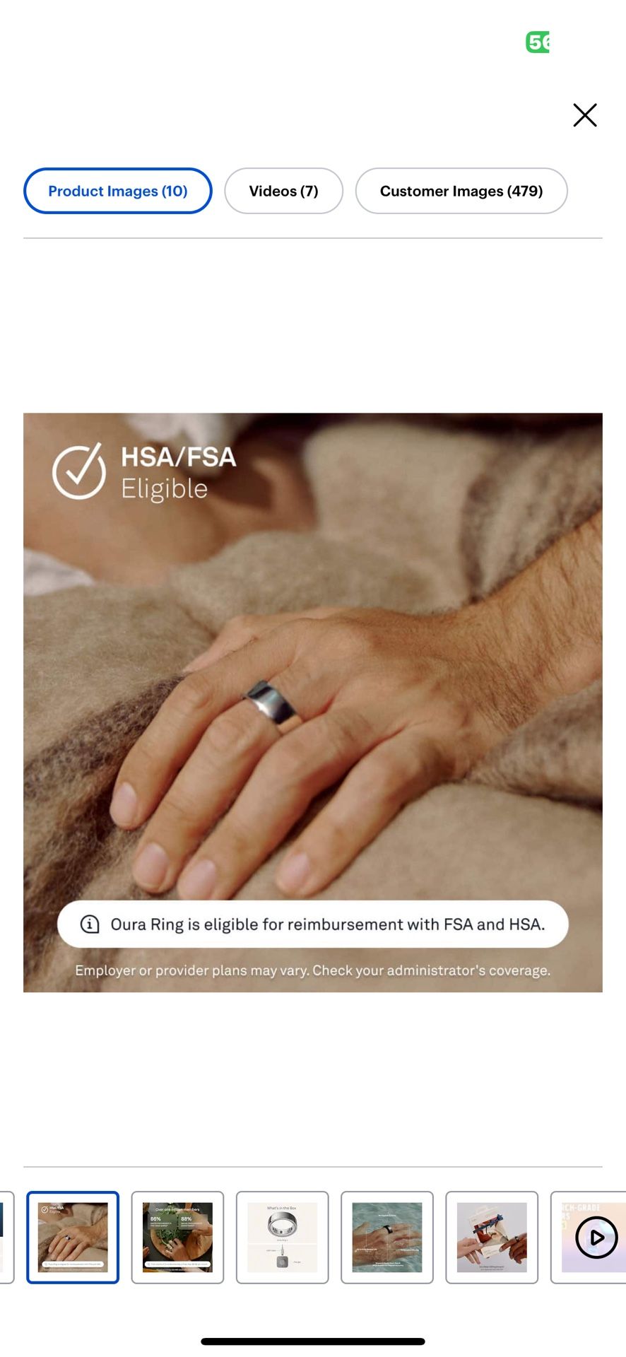 Oura Ring 4 Size 11 Brand New Never Been Open 