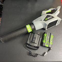 EGO POWER+ LB4800 480 CFM 56V Cordless Electric Leaf Blower + Battery + Charger