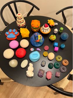Huge Squishy Collection – 35 Squishies, NeeDoh, Stress Balls, Fidgets & Sensory Toys