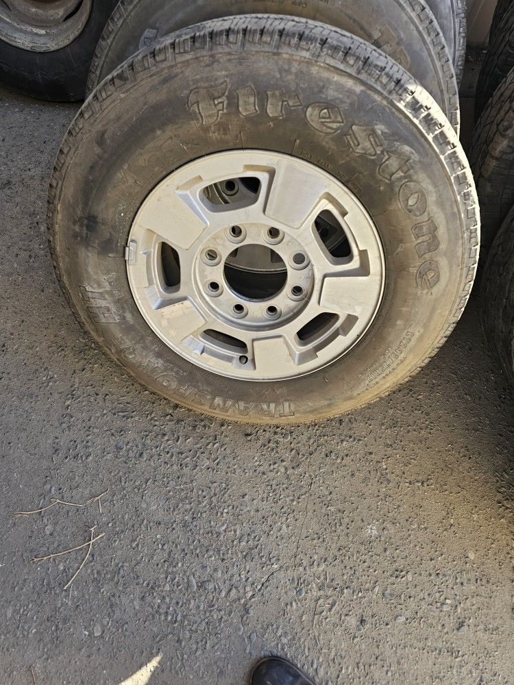 Chevy/gmc Wheels No Caps Full Set