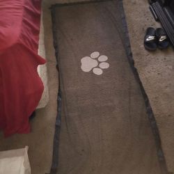 Long dog door cover
