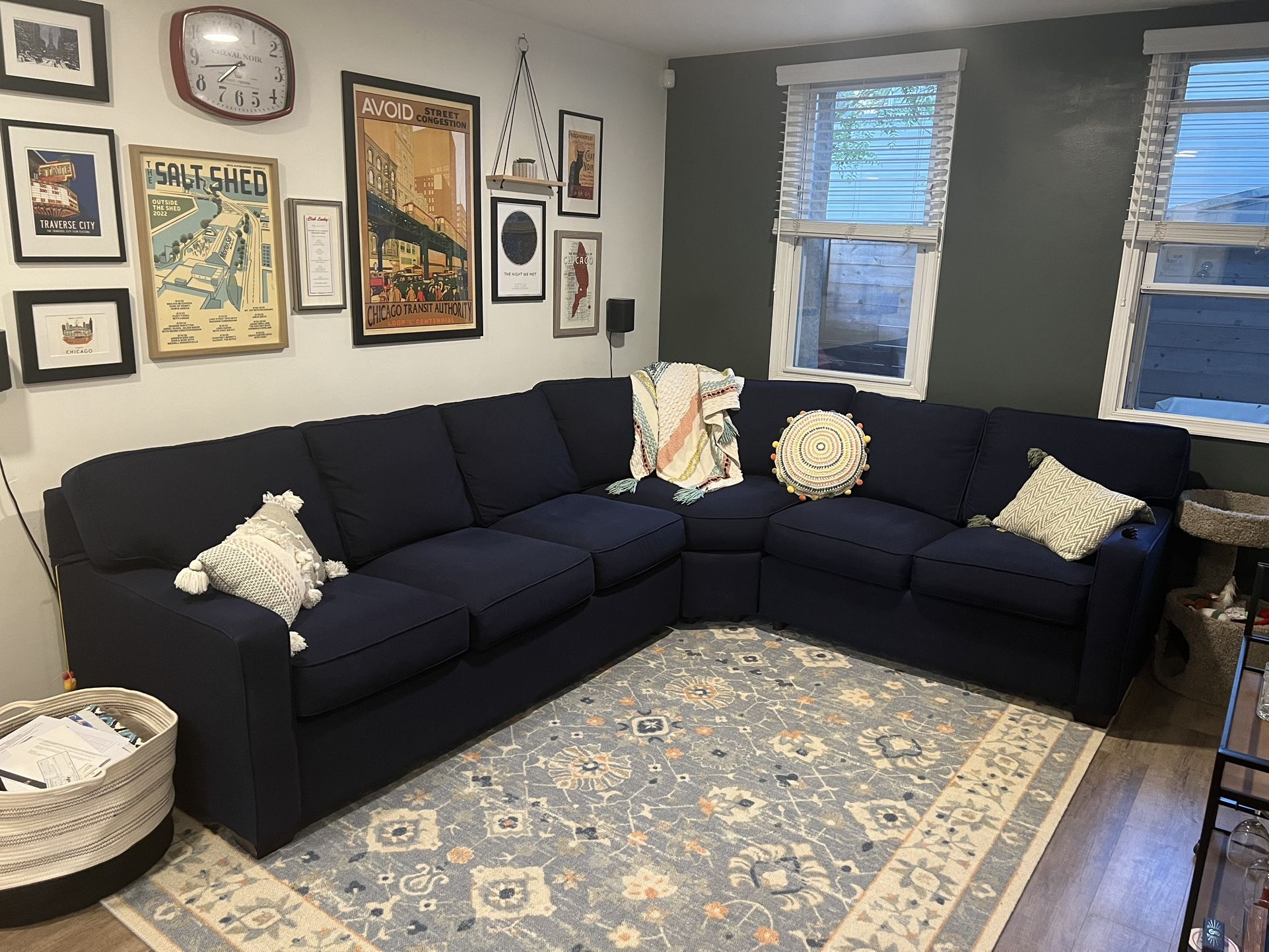 Navy Sectional
