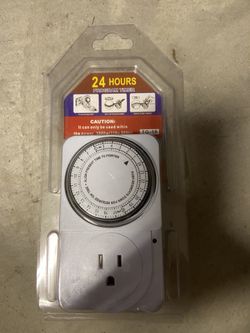 24 Hours Mechanical Program Timer