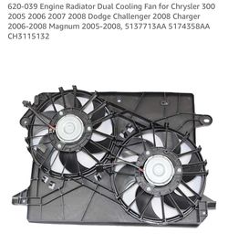 2005-2008 Dodge Charger / Magnum / 300 radiator fan