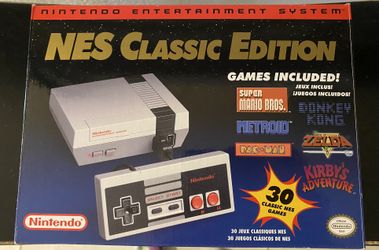 NES Classic Addition Gaming System